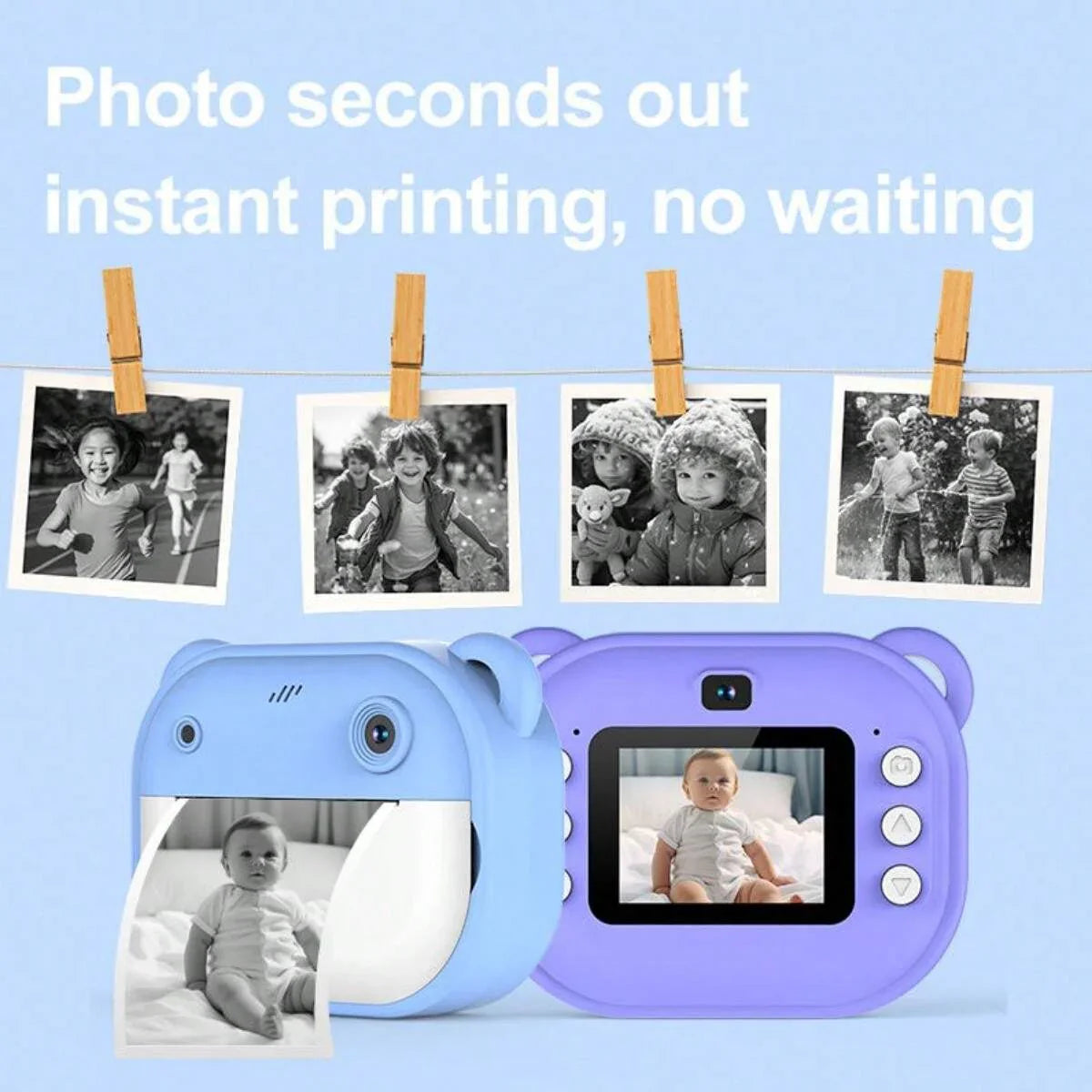 Instant™ Print Digital Camera with SD Card