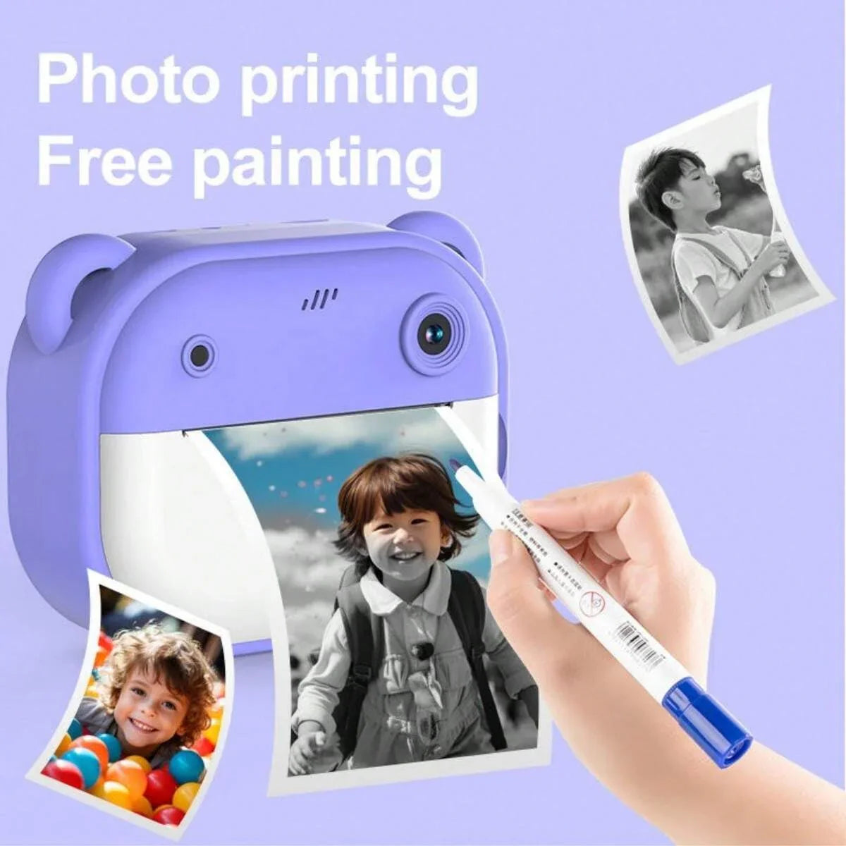 Instant™ Print Digital Camera with SD Card