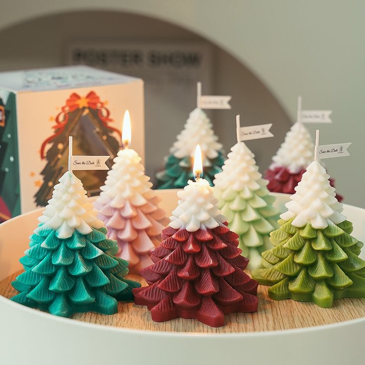 Christmas Scented Tree Candles