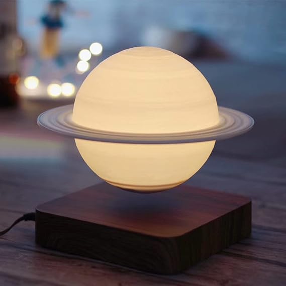 Magnetic Levitation Saturn Lamp