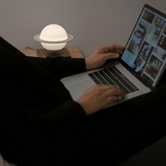Magnetic Levitation Saturn Lamp