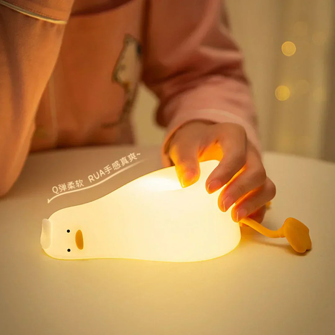 Sleeping  Cute Duck Touch Sensor Lamp