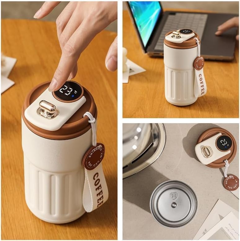 CozyCup Insulated Tumbler – Leak-Proof, Non-Slip & Long-Lasting Warmth