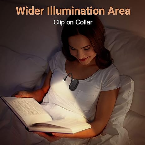 Clip-On LED Reading Light with 3 Modes