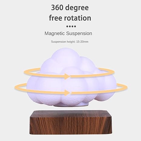 Floating Cloud Lamp Magnetic Levitating Lamp