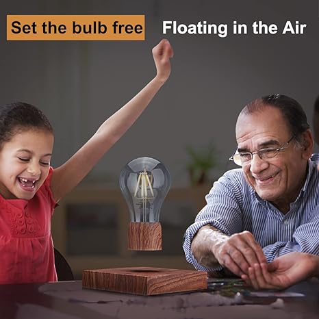 Magnetic Levitating Light Bulb Lamp