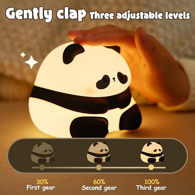 Squishy Panda Lamp