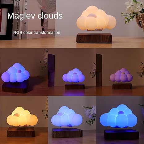 Floating Cloud Lamp Magnetic Levitating Lamp