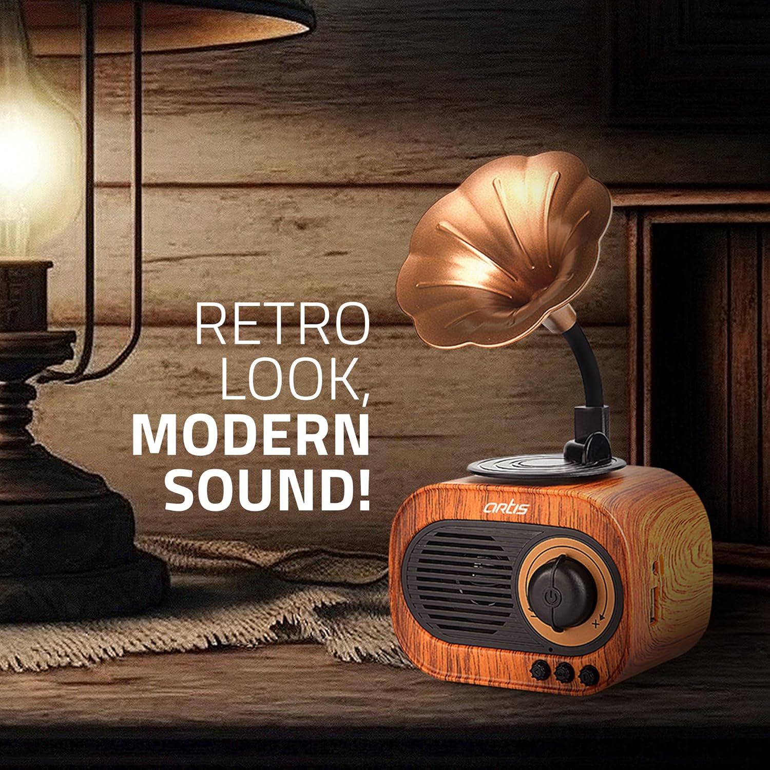 Classic Retro Wireless BT Speaker