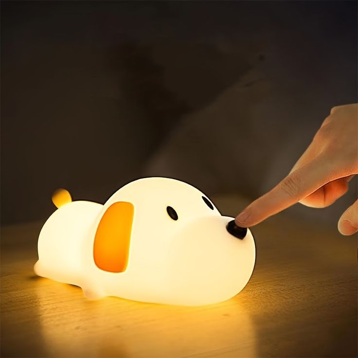 Cute Puppy Soft Silicone USB Rechargeable