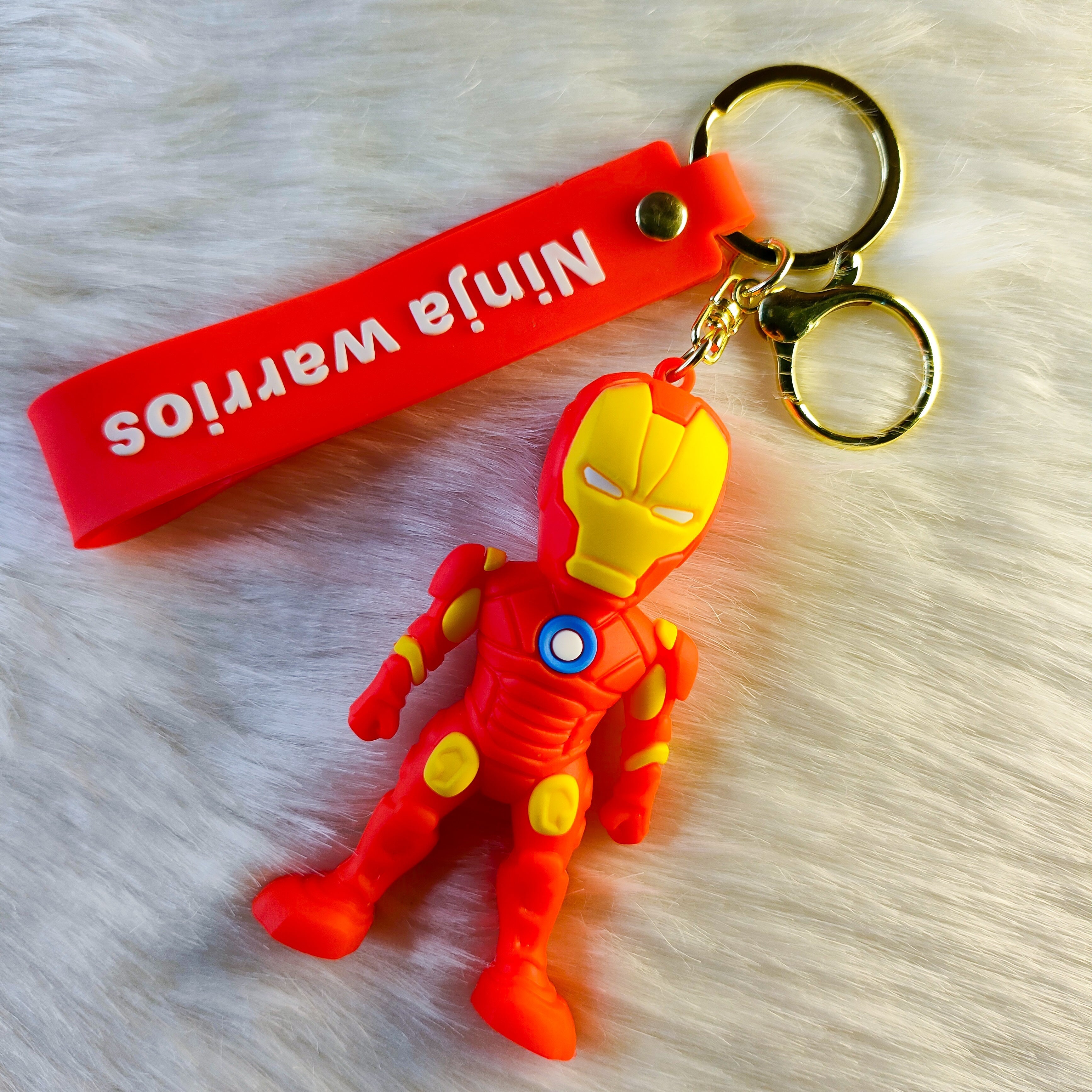 Cartoon Character Superhero avangers keychain (pack of 1 )