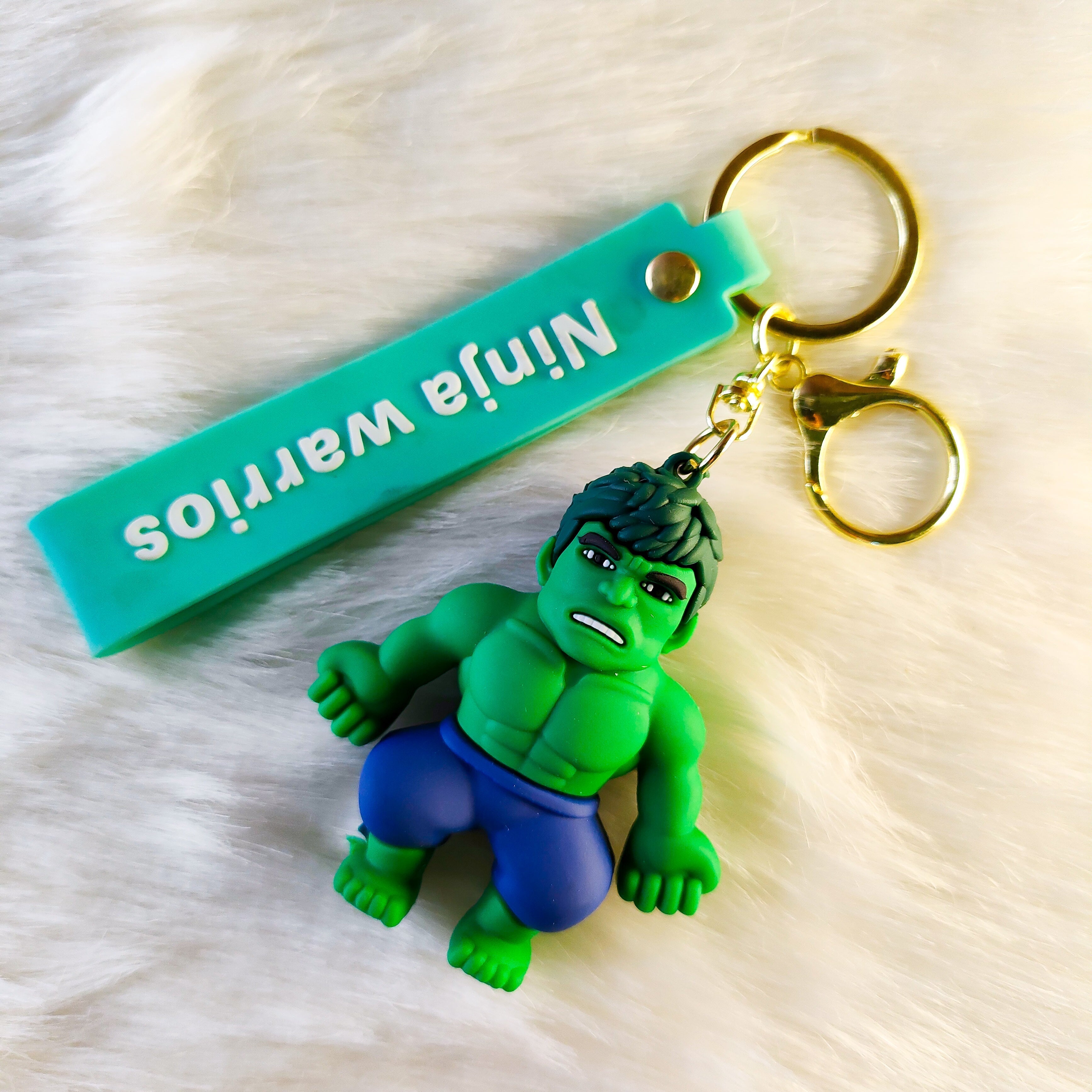 Cartoon Character Superhero avangers keychain (pack of 1 )