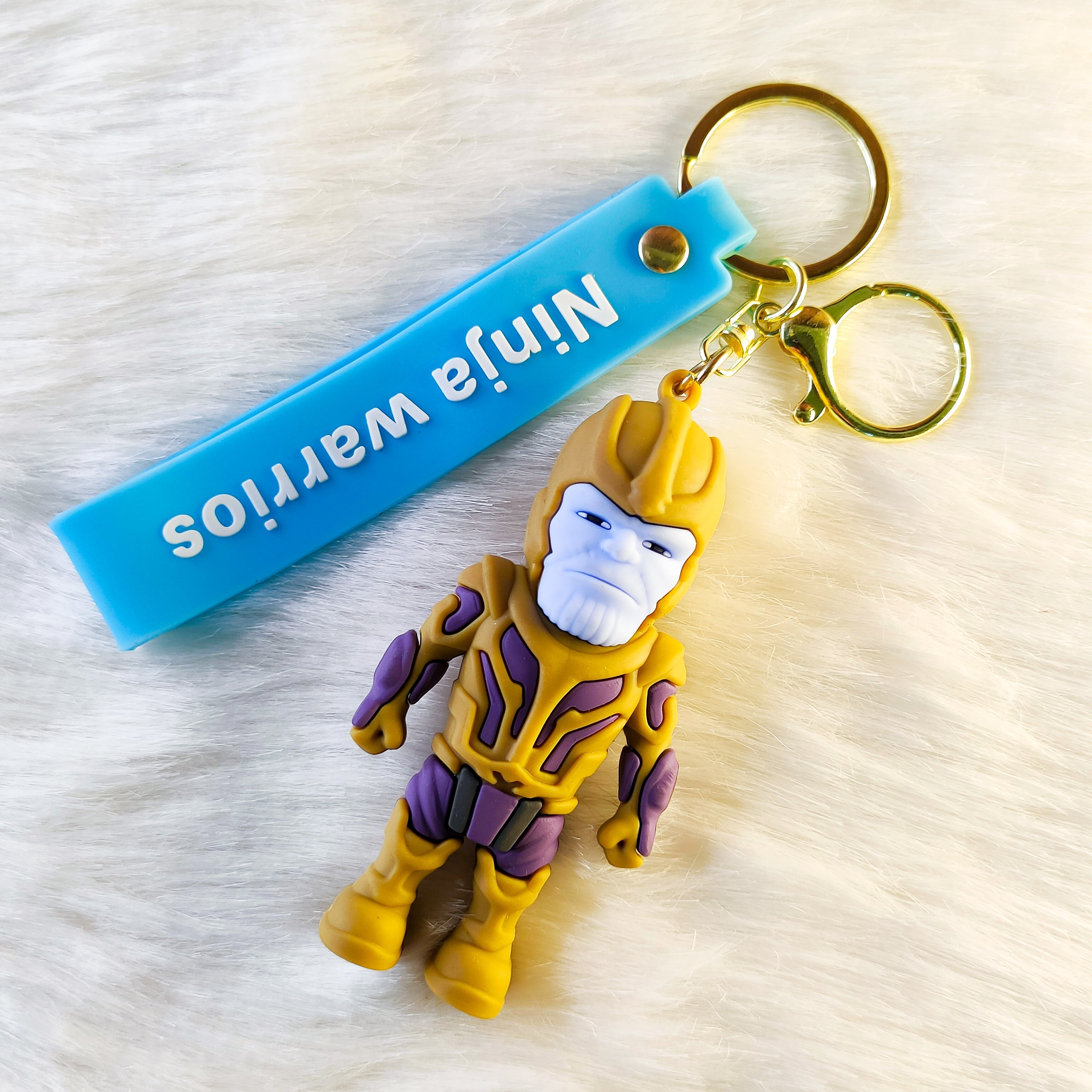 Cartoon Character Superhero avangers keychain (pack of 1 )