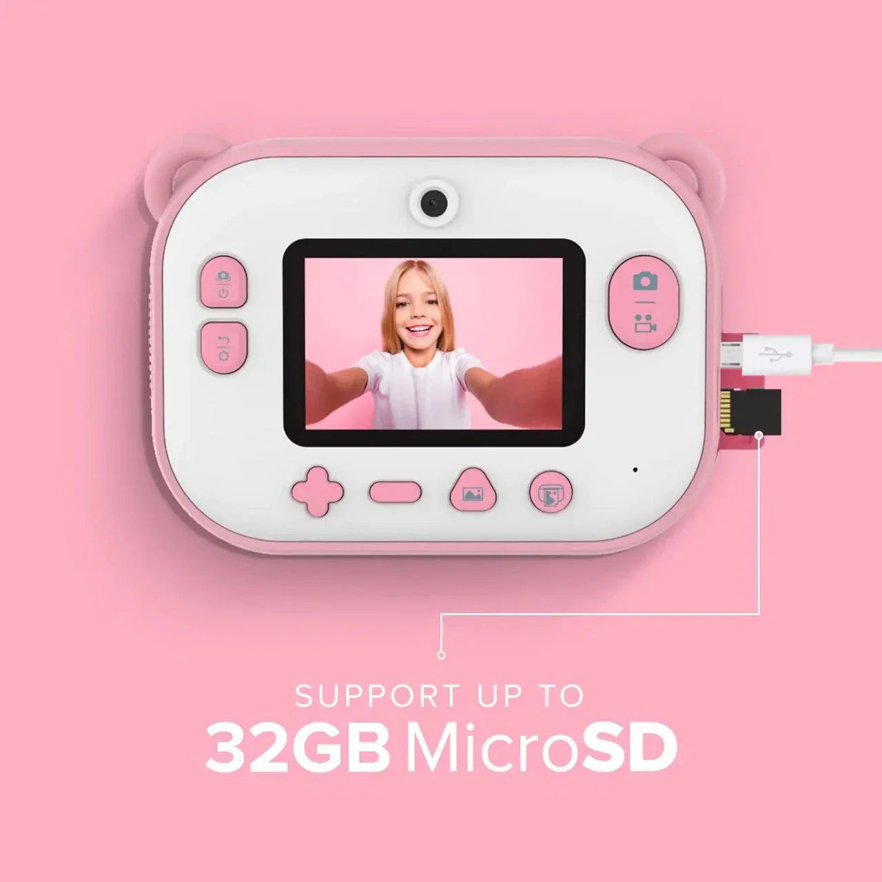 Instant™ Print Digital Camera with SD Card