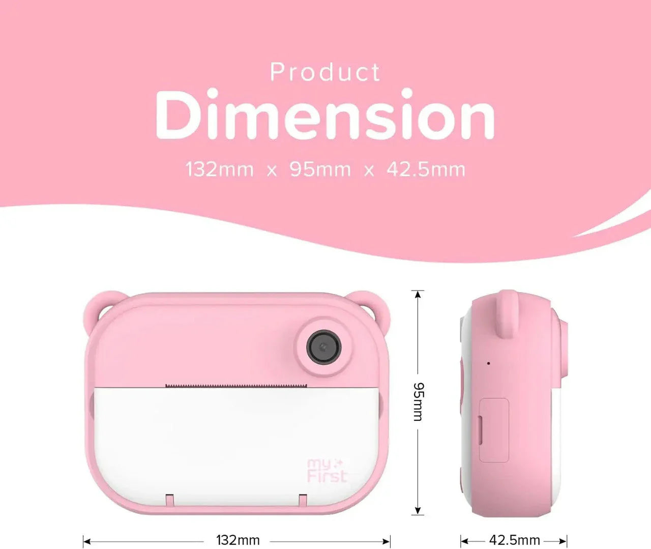 Instant™ Print Digital Camera with SD Card