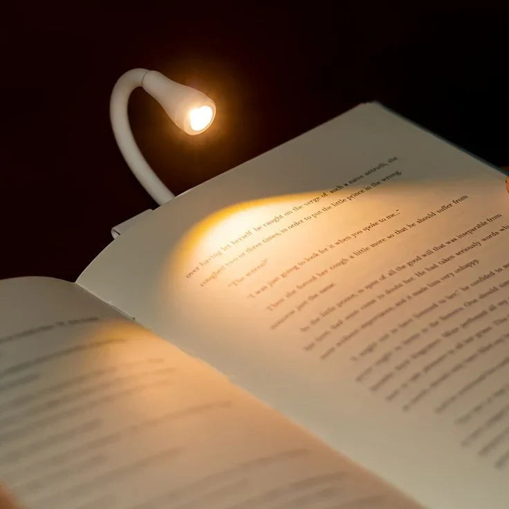 Clip-On LED Reading Light with 3 Modes