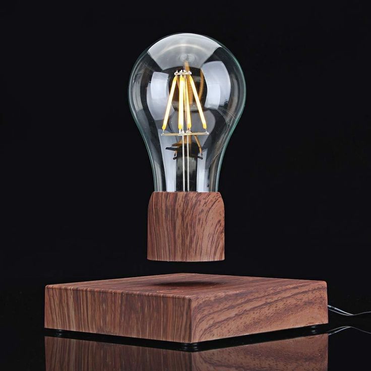 Magnetic Levitating Light Bulb Lamp