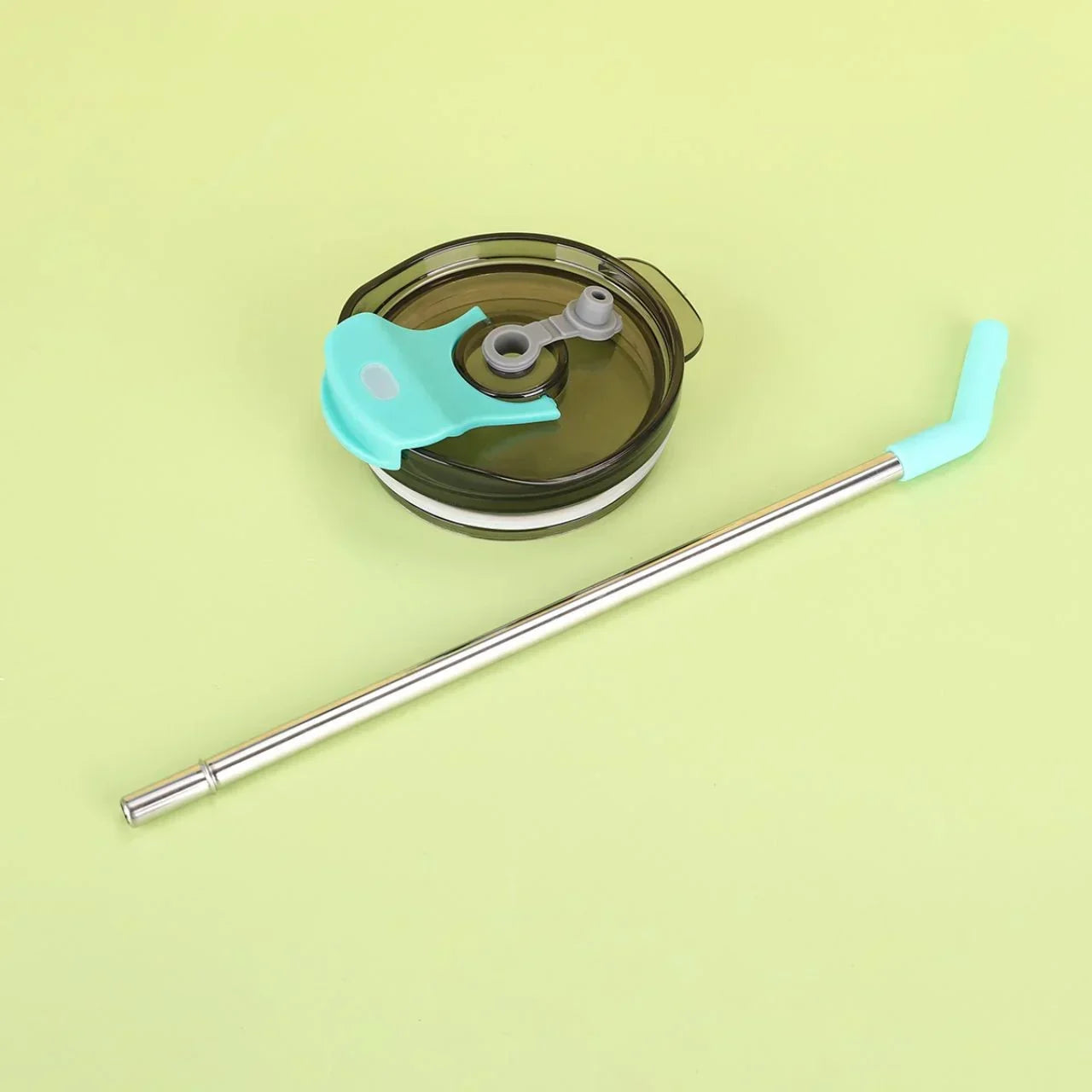 Personalized Stainless Steel Insulated Tumbler with Handle & Straw ( pack of 1 )