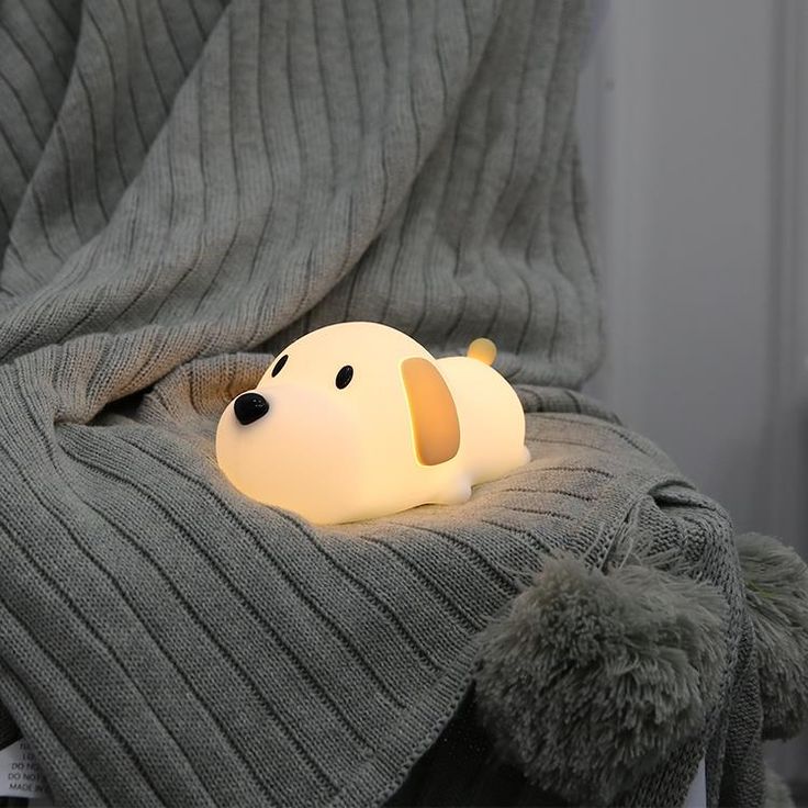 Cute Puppy Soft Silicone USB Rechargeable