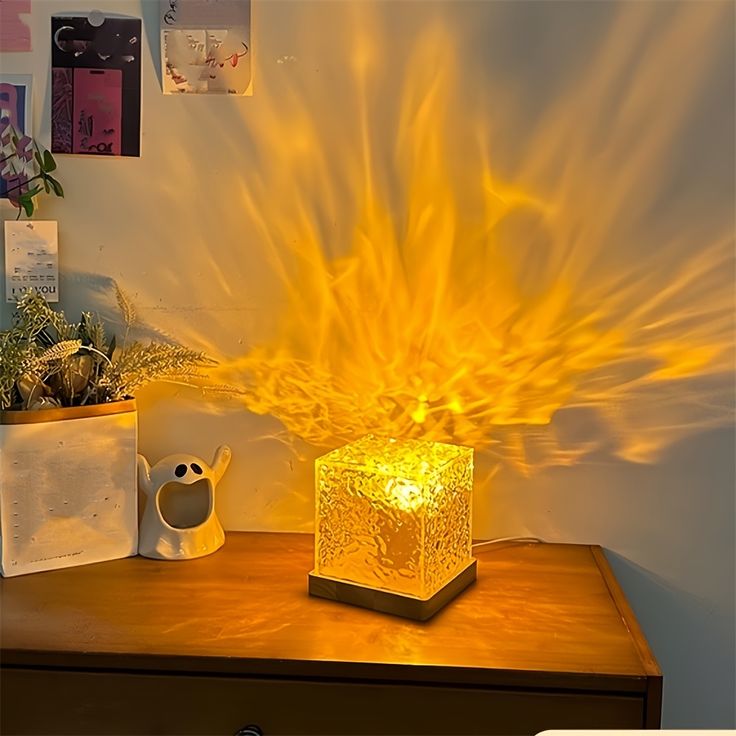Ocean Water Ripple Aura Lamp