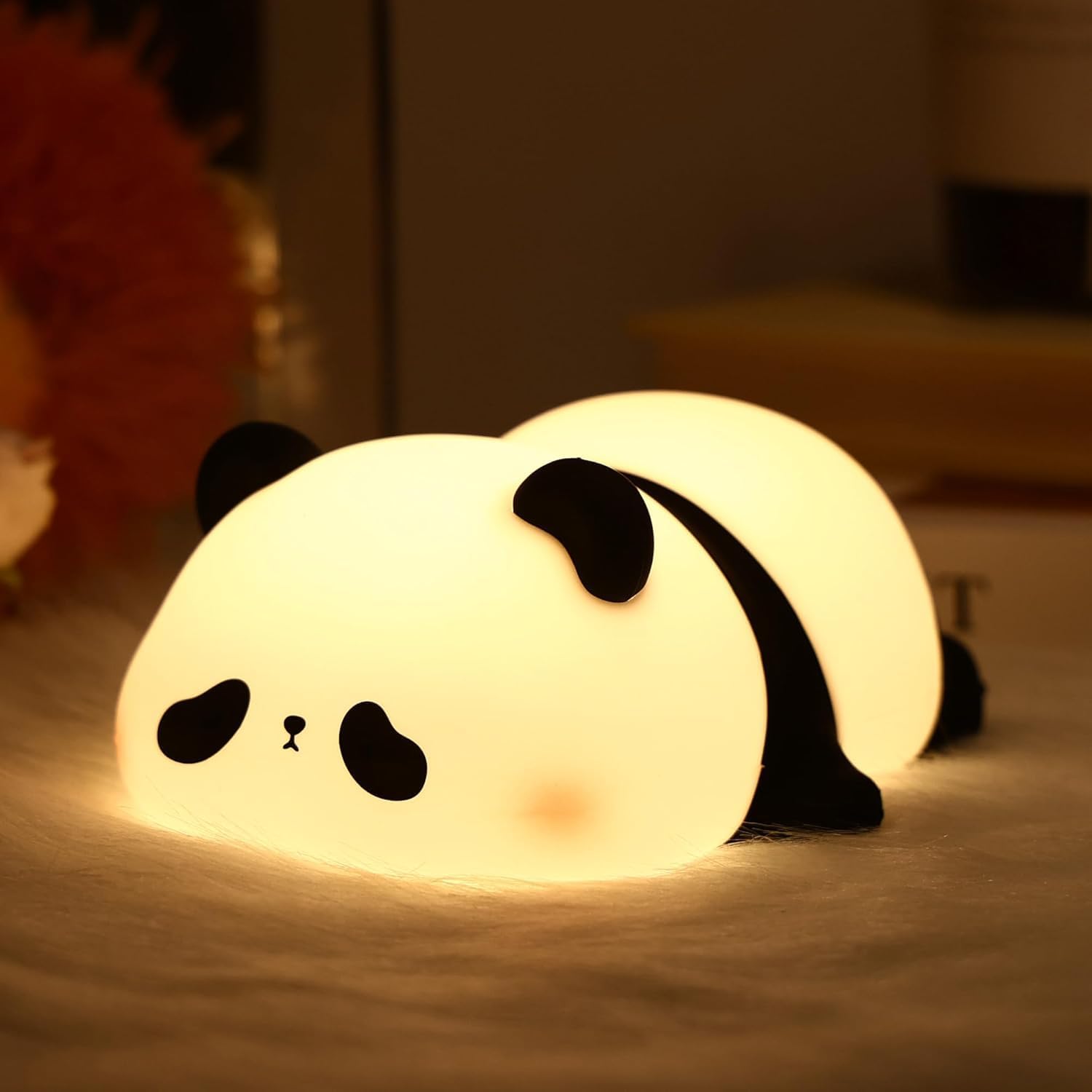 Sleeping Panda Silicone lamp