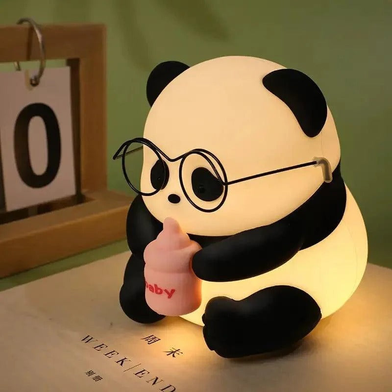 Baby Panda Silicone lamp