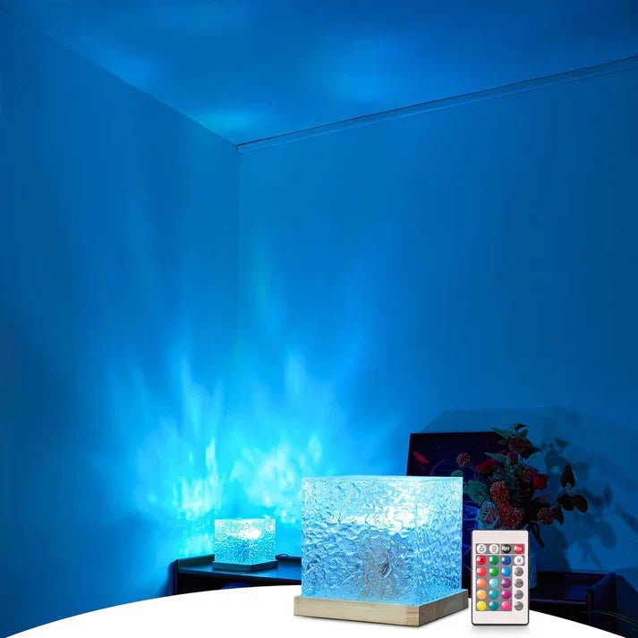 Ocean Water Ripple Aura Lamp