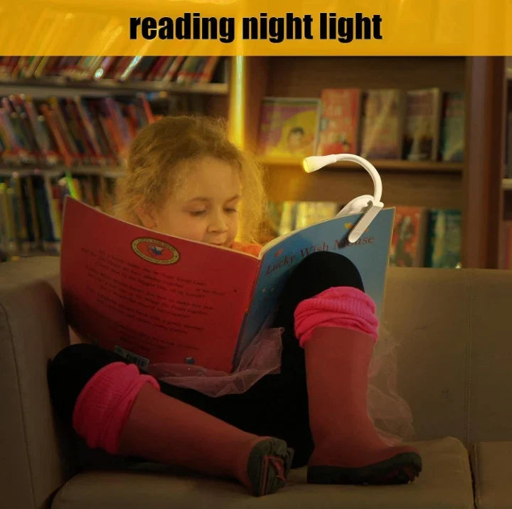 Clip-On LED Reading Light with 3 Modes